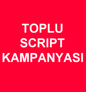 459 Adet Script Toplu Satış